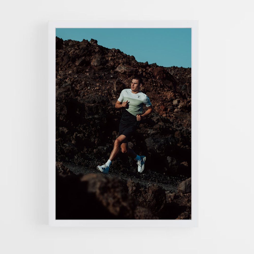 Poster Trail Running – affiche Athlétisme (vue 3)